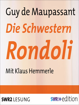 cover image of Die Schwestern Rondoli